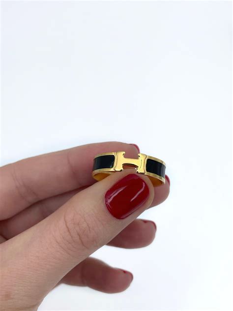 hermes clic clac h ring|hermes clic h price.